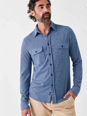FAHERTY MEN'S LEGEND SWEATER SHIRT sz Large